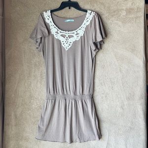 M Maurices Ruffle Sleeve Dress